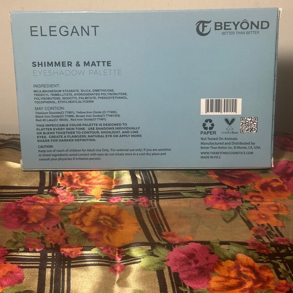 NIB - Beyond Elegant eyeshadow palette.